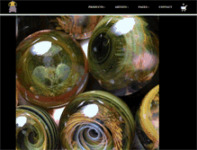 Tablet Screenshot of glassbybrandon.com